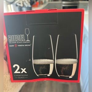 Riedel Champagne glasses